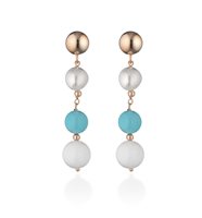 Orecchini Lelune Donna LELUNE GLAMOUR in Argento Perla LGEA416 - LGEA416